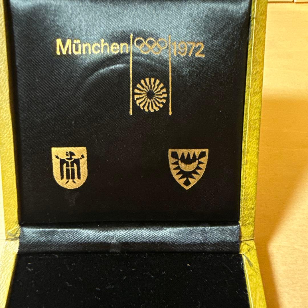 純銀製 1972年 ミュンヘンオリンピック 記念メダル
