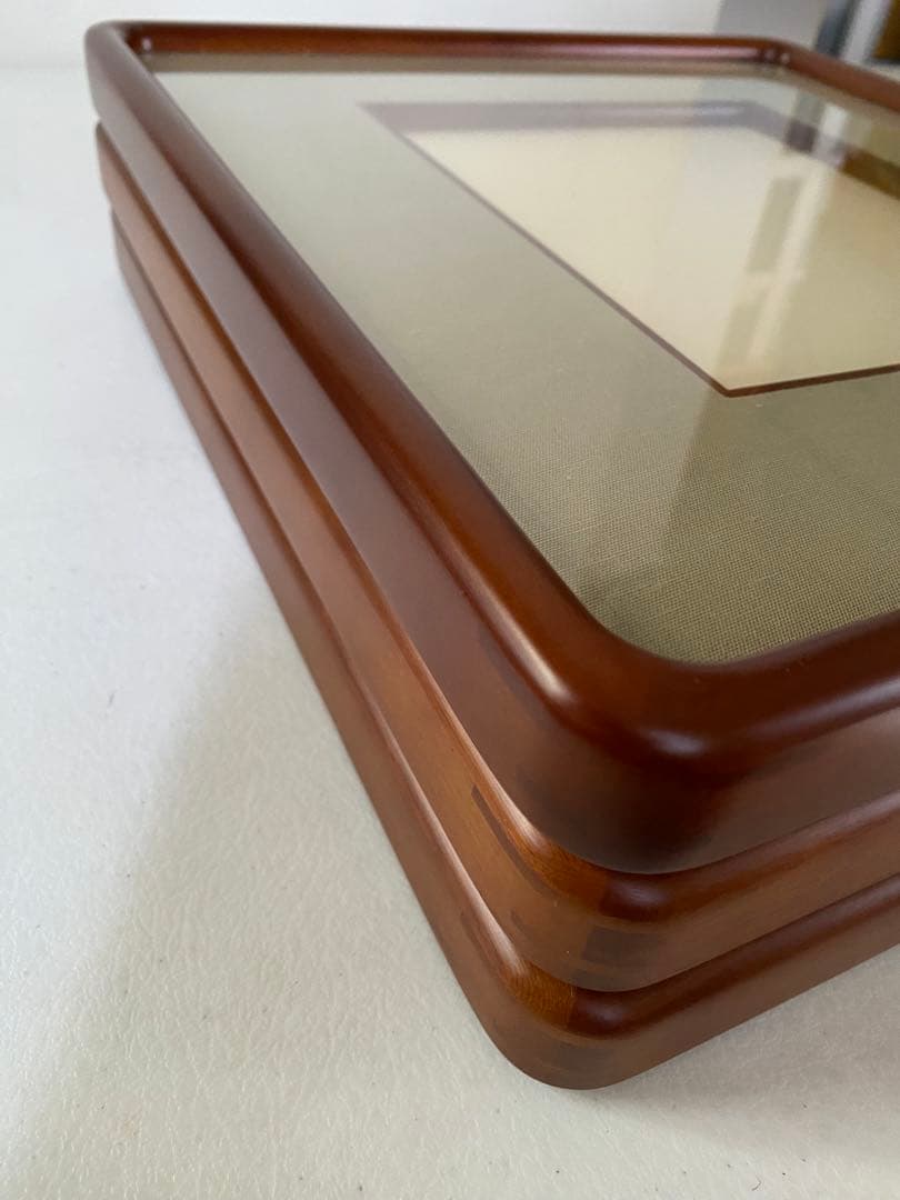 書道額縁　3枚セット　隅丸　色紙額縁　和額　未使用