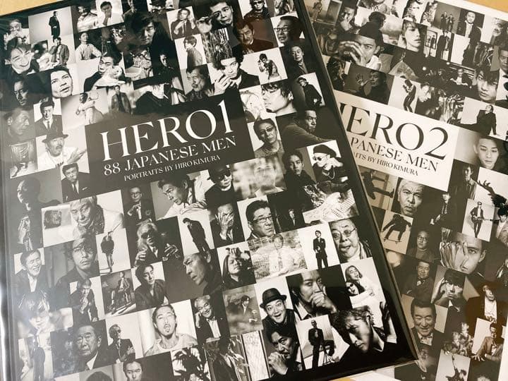 HIRO KIMURA 「HERO」写真展 図録1&2 セット