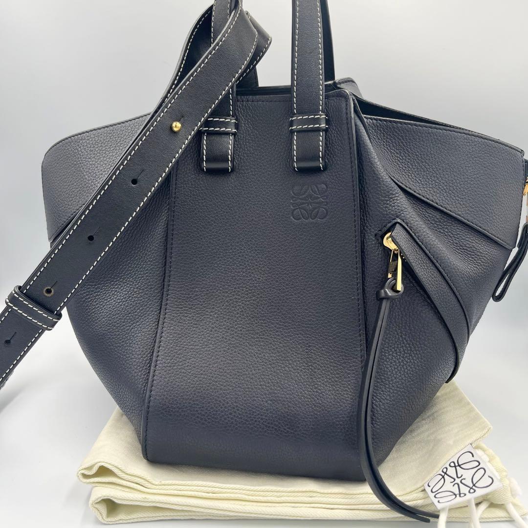 【極美品】LOEVE ハンモック ショルダーバッグ 2way 保存袋付　スモール