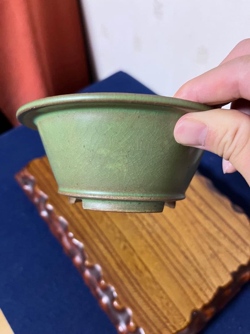 158 盆栽　盆栽鉢　植木鉢　和鉢　松寿