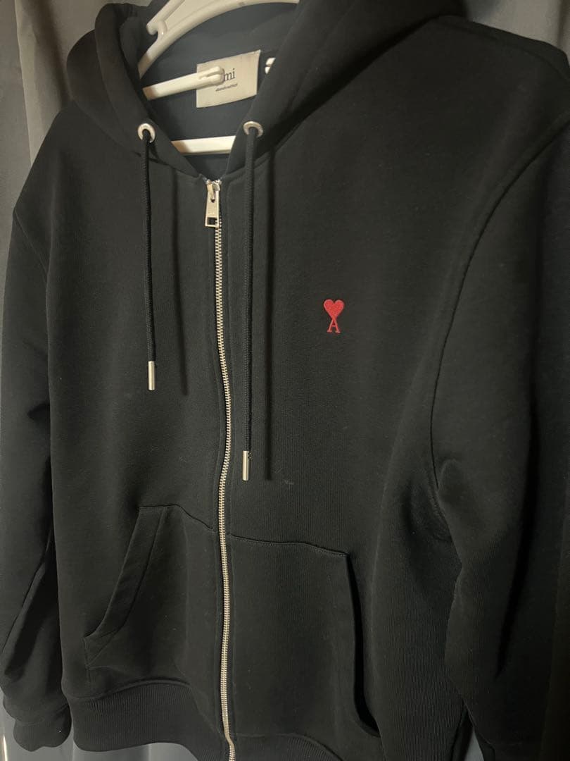 ami paris ジップパーカー