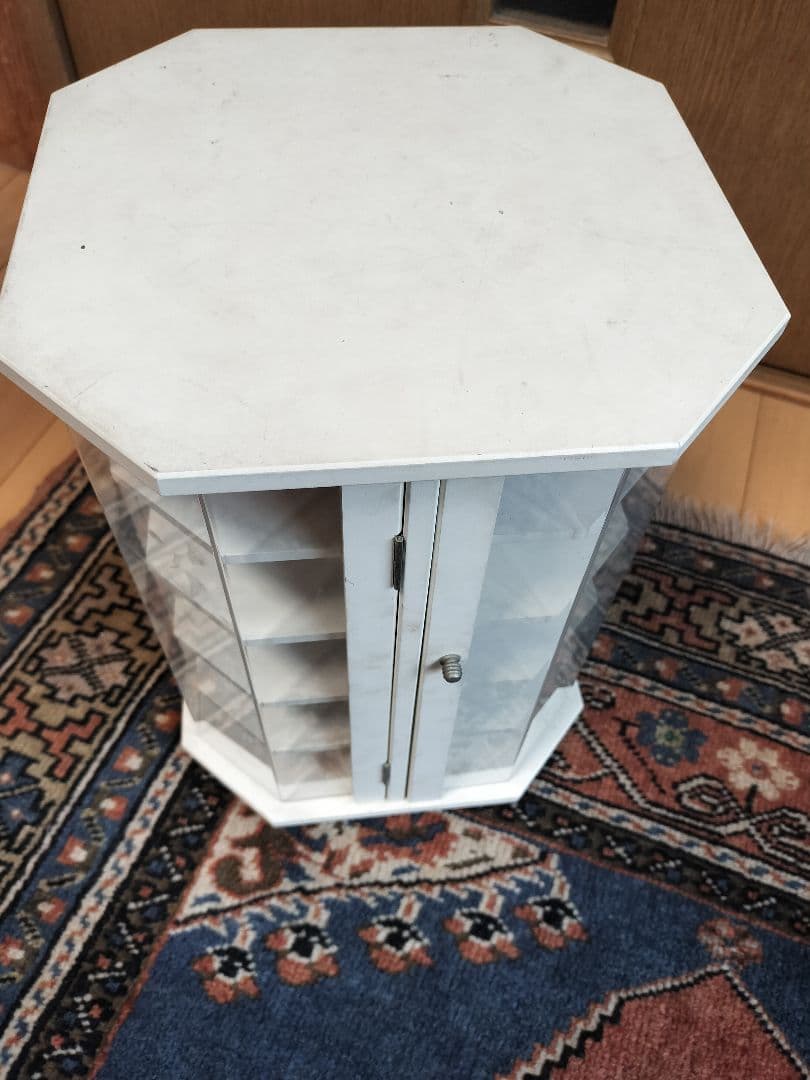 木製八角形コレクションケース