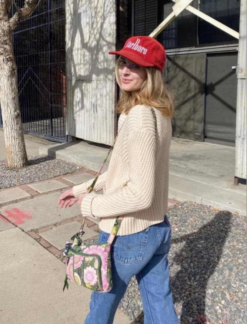 ヴィンテージ　80's Marlboro コーデュロイ キャップ