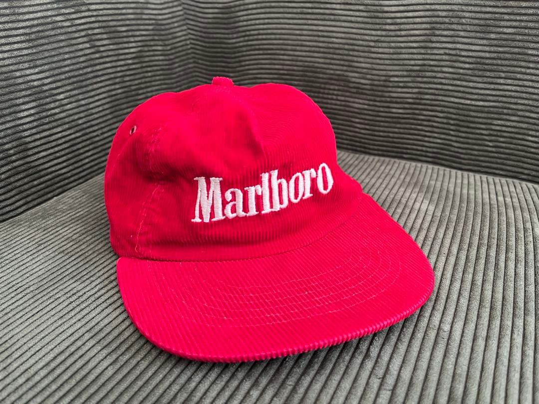 ヴィンテージ　80's Marlboro コーデュロイ キャップ