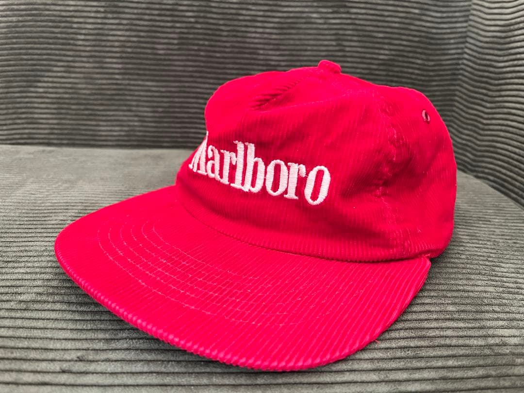 ヴィンテージ　80's Marlboro コーデュロイ キャップ