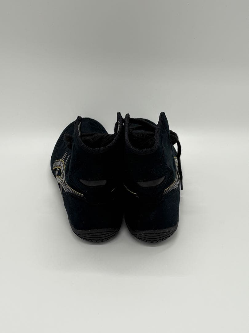 ASICS レスリングシューズ ブラック/イエロー
