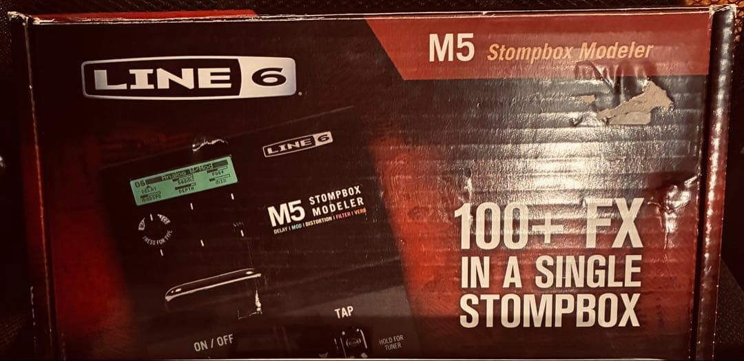 LINE6 M5 STOMPBOX MODELER 中古美品!