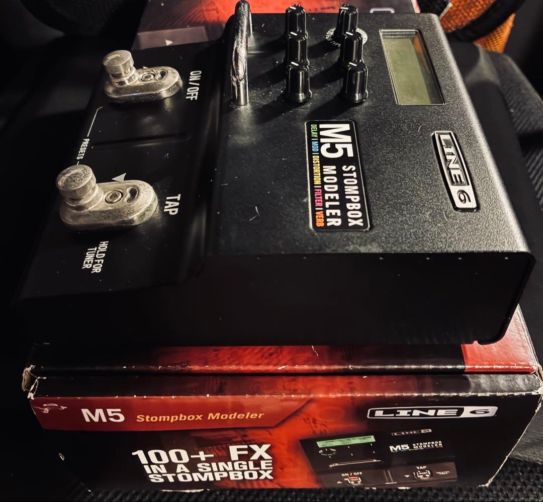 LINE6 M5 STOMPBOX MODELER 中古美品!