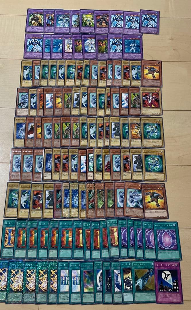 E・HERO デッキパーツ　まとめ売り681枚　レア多数