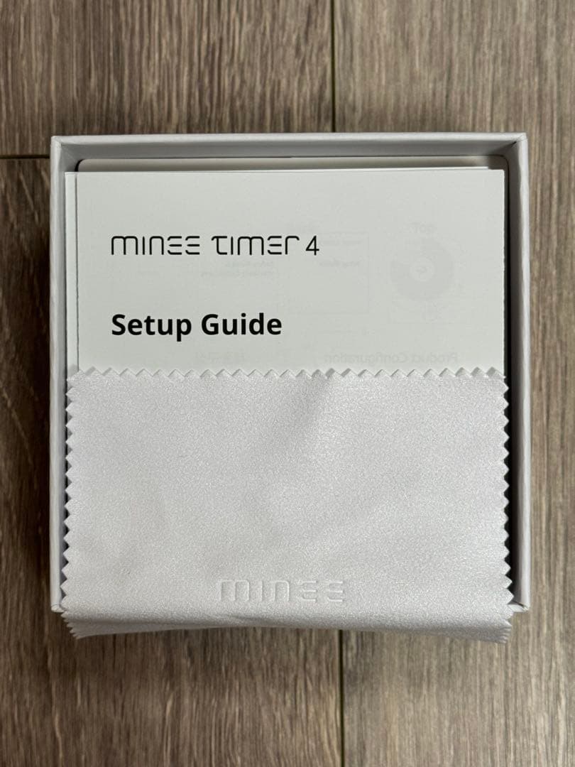 マイニータイマー4 Minee Timer 4 パステルマリン