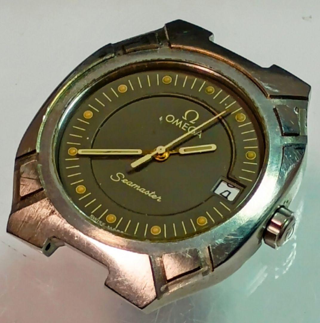 月*花様 オメガ シーマスター ポラリス　メンズ　電池交換済　稼働　ムーブメント