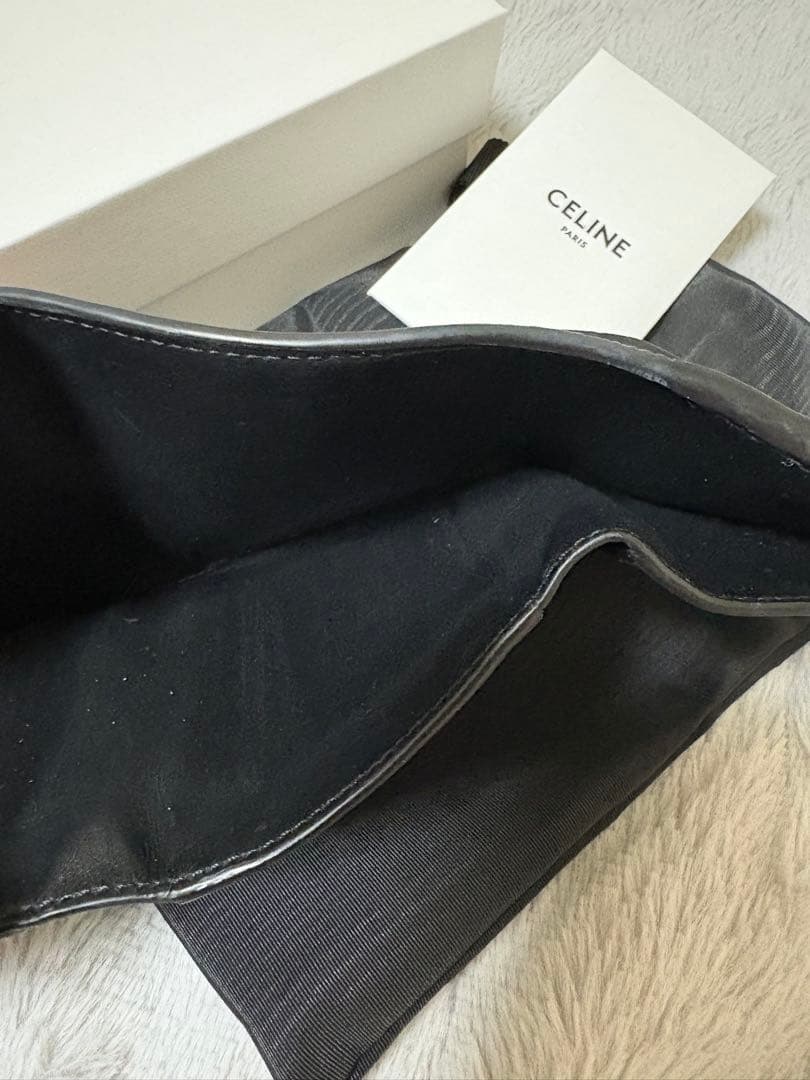 セリーヌ　財布　ブラック