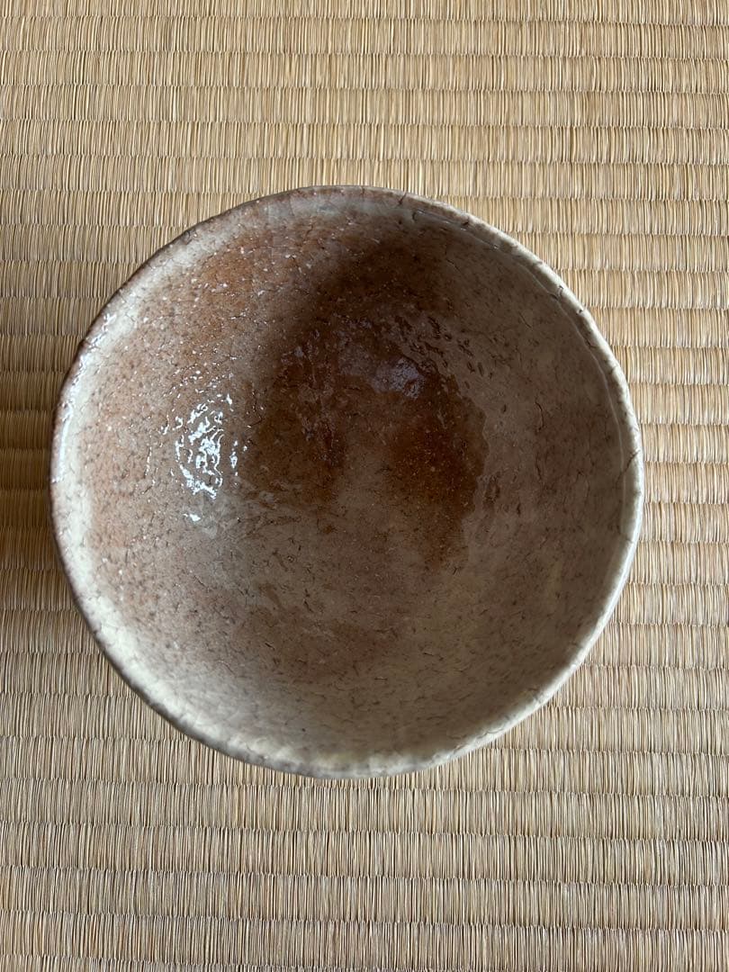 兼田佳炎　萩茶盌