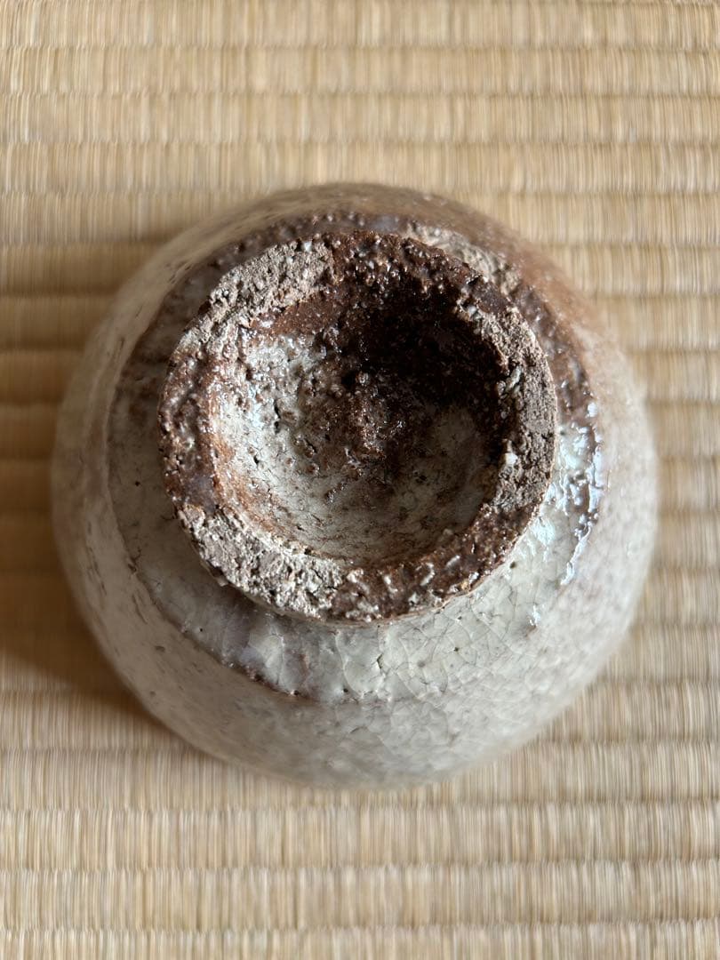 兼田佳炎　萩茶盌