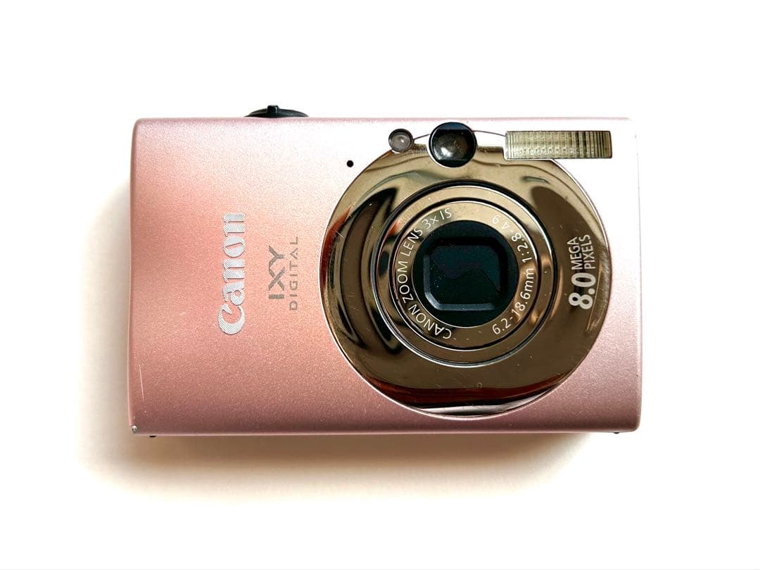 キャノンCanon IXY DIGITAL 20 IS （ピンク）動作品