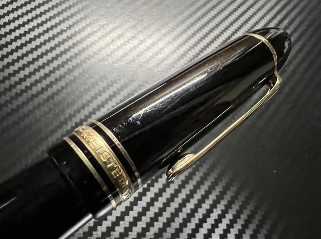 美品 モンブラン 149 14K 万年筆 中白 EF 極細字