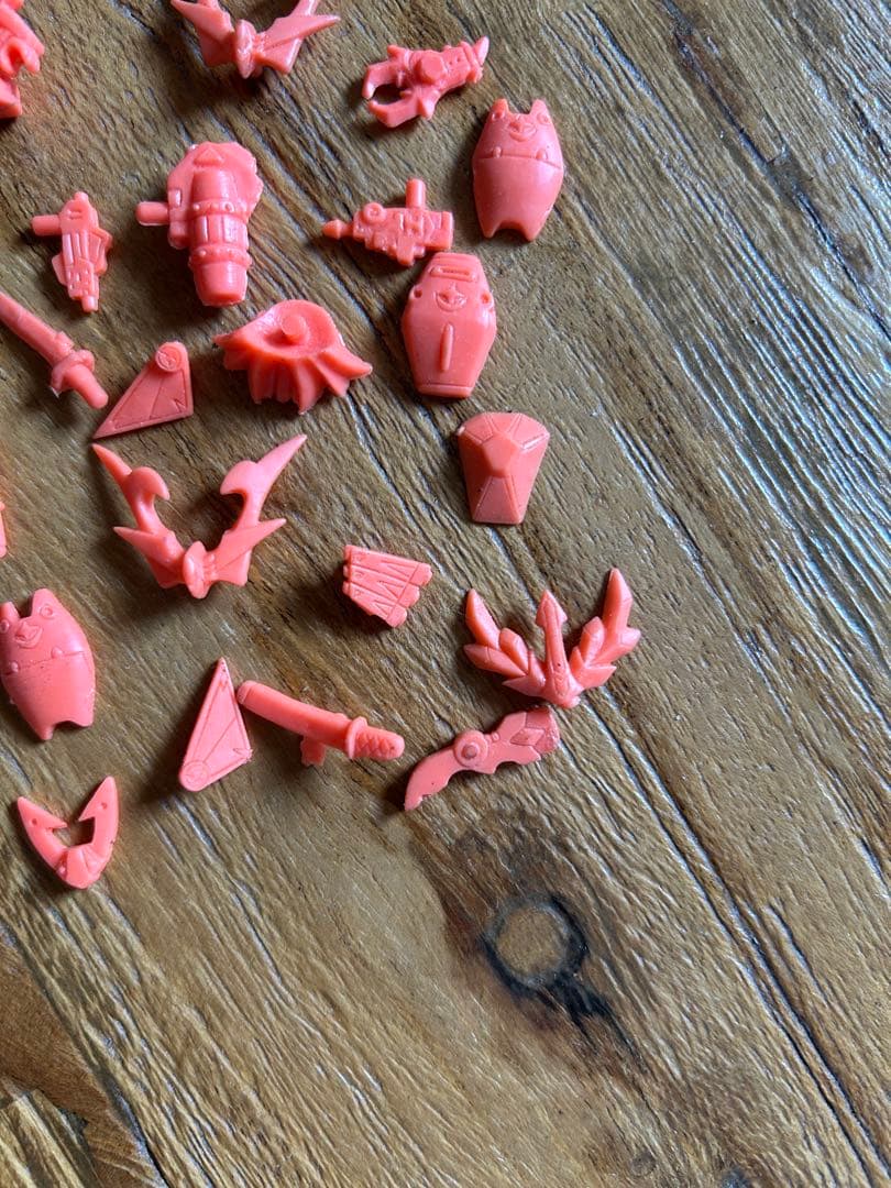 ガン消し　パーツ　オレンジ　レア　希少