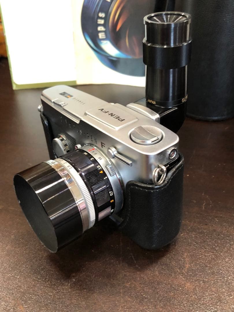 OLYMPUS PEN F Tフィルムカメラセット説明書、カタログなど付き