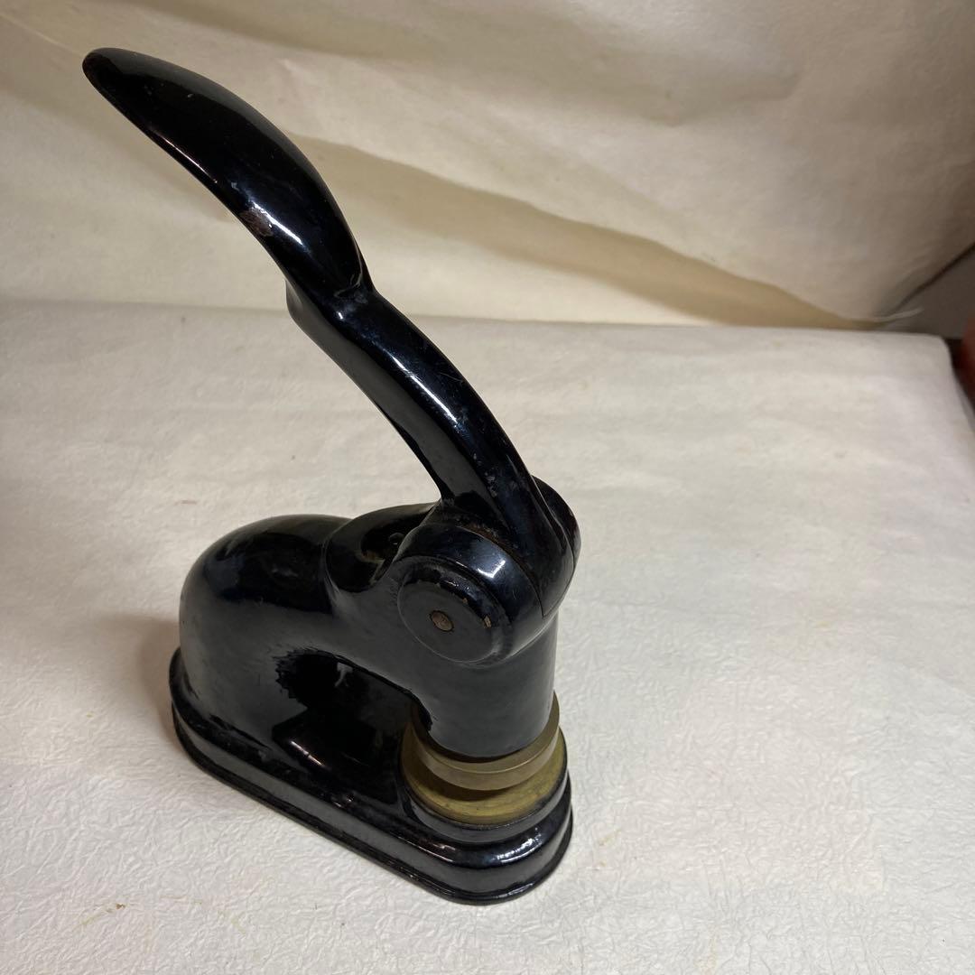 EXCELLO SEAL PRESS エンボス シールプレス機エンボッサー刻印機