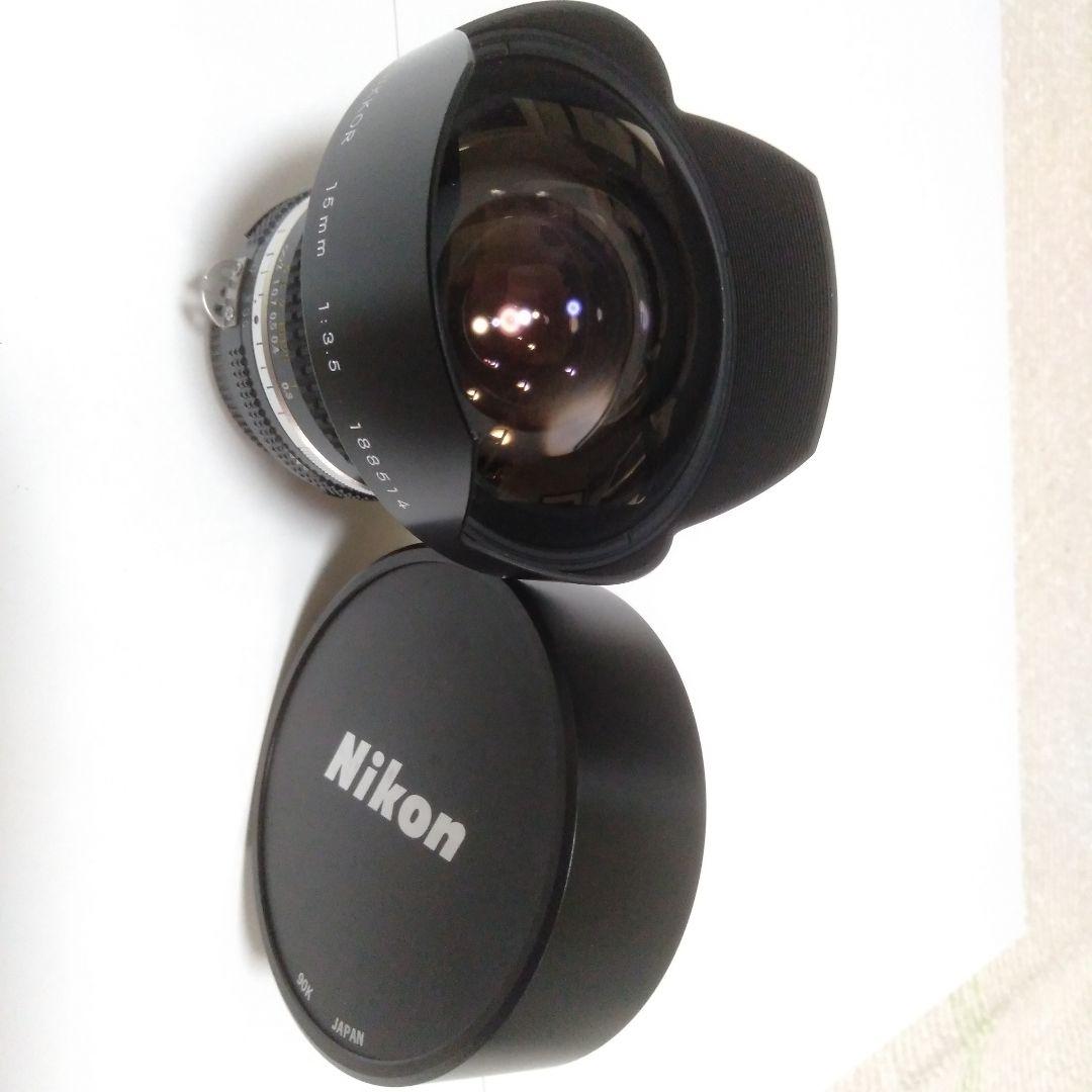 NIKON NIKKOR 15mm f/3.5 レンズ　他　付属品一式