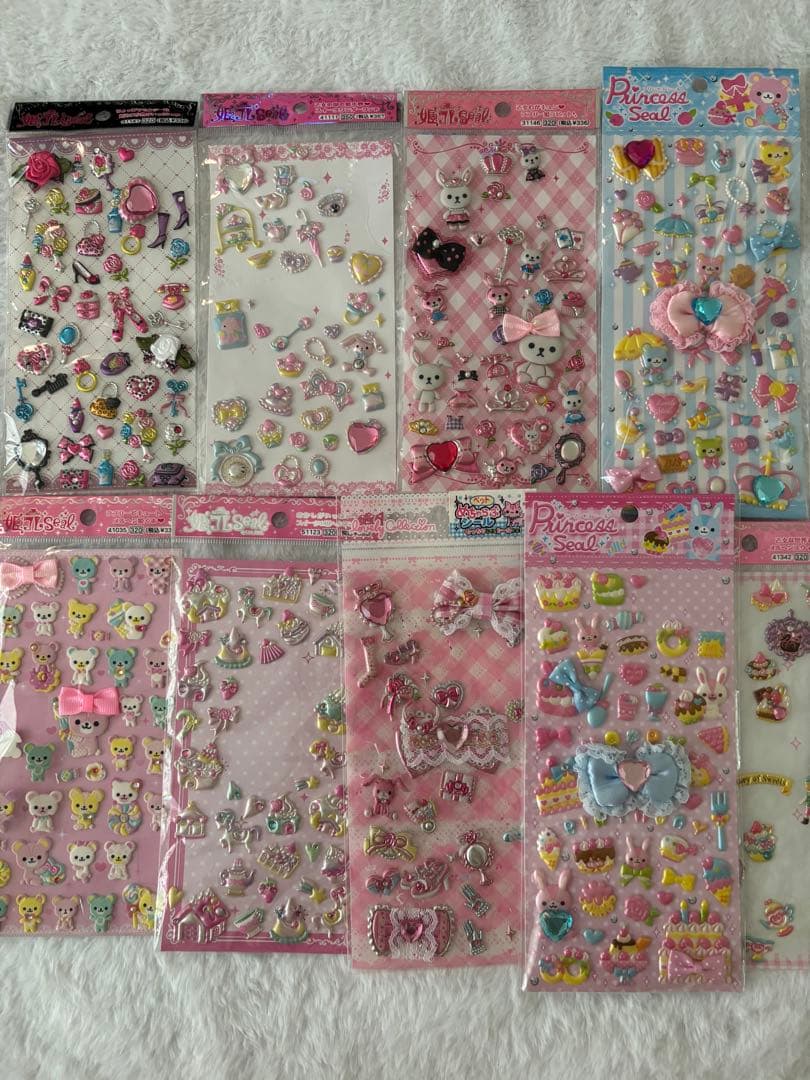 平成シール 平成レトロ 平成女児 シール キャラクター 当時物