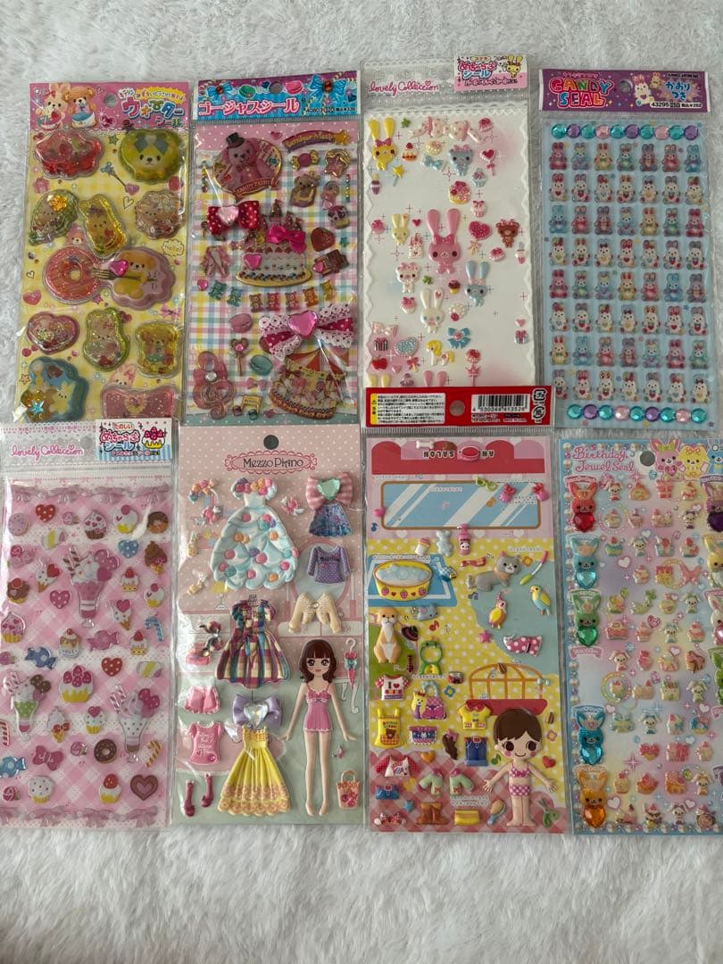 平成シール 平成レトロ 平成女児 シール キャラクター 当時物