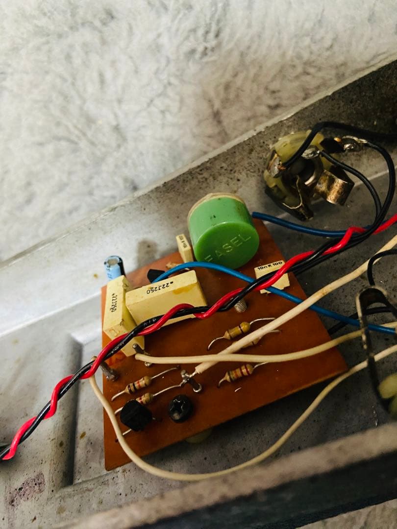 レア・ビンテージJen Cry Baby SUPER 250.422緑FASEL