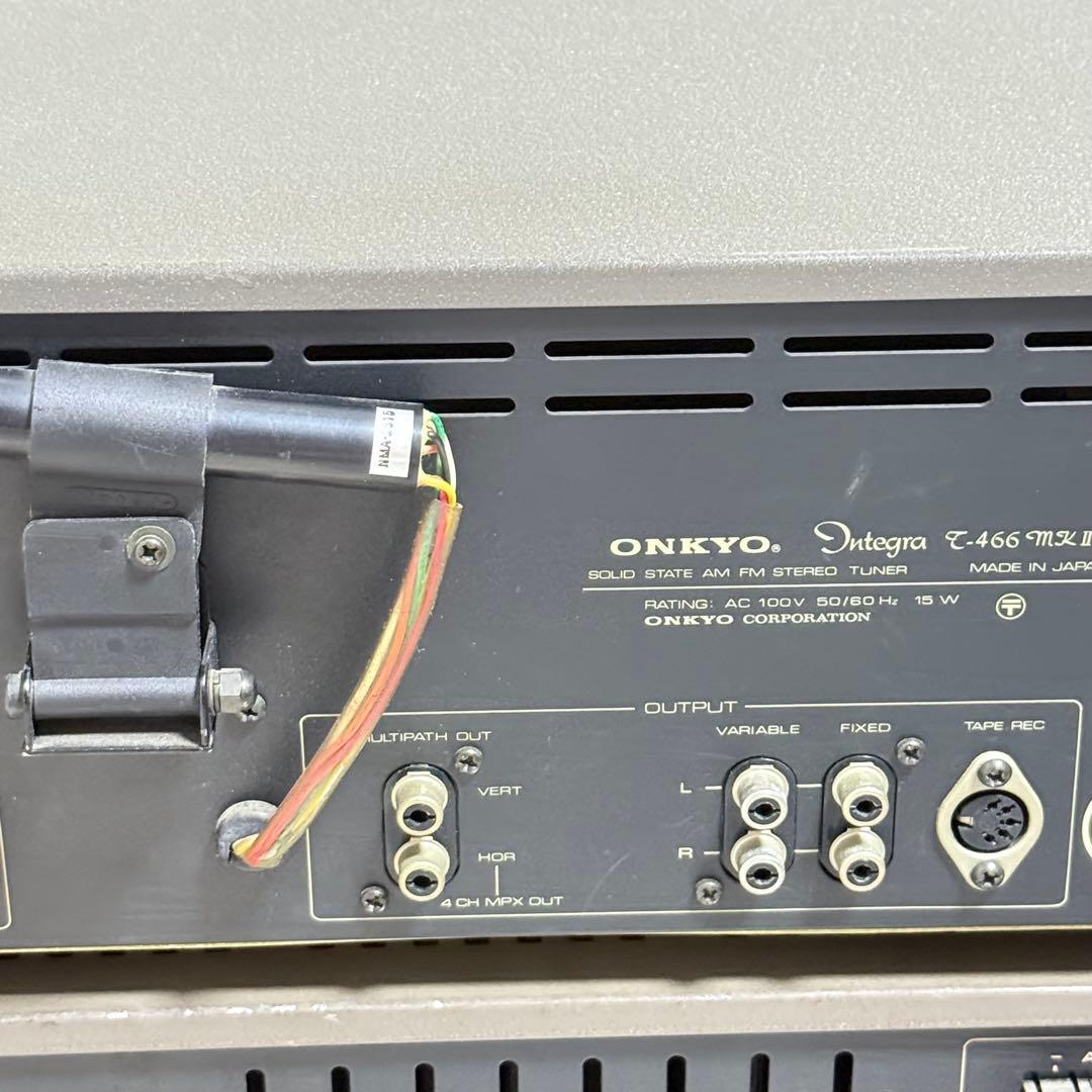 ONKYO A-722mkII/150 T-466 MKII プリメインアンプ