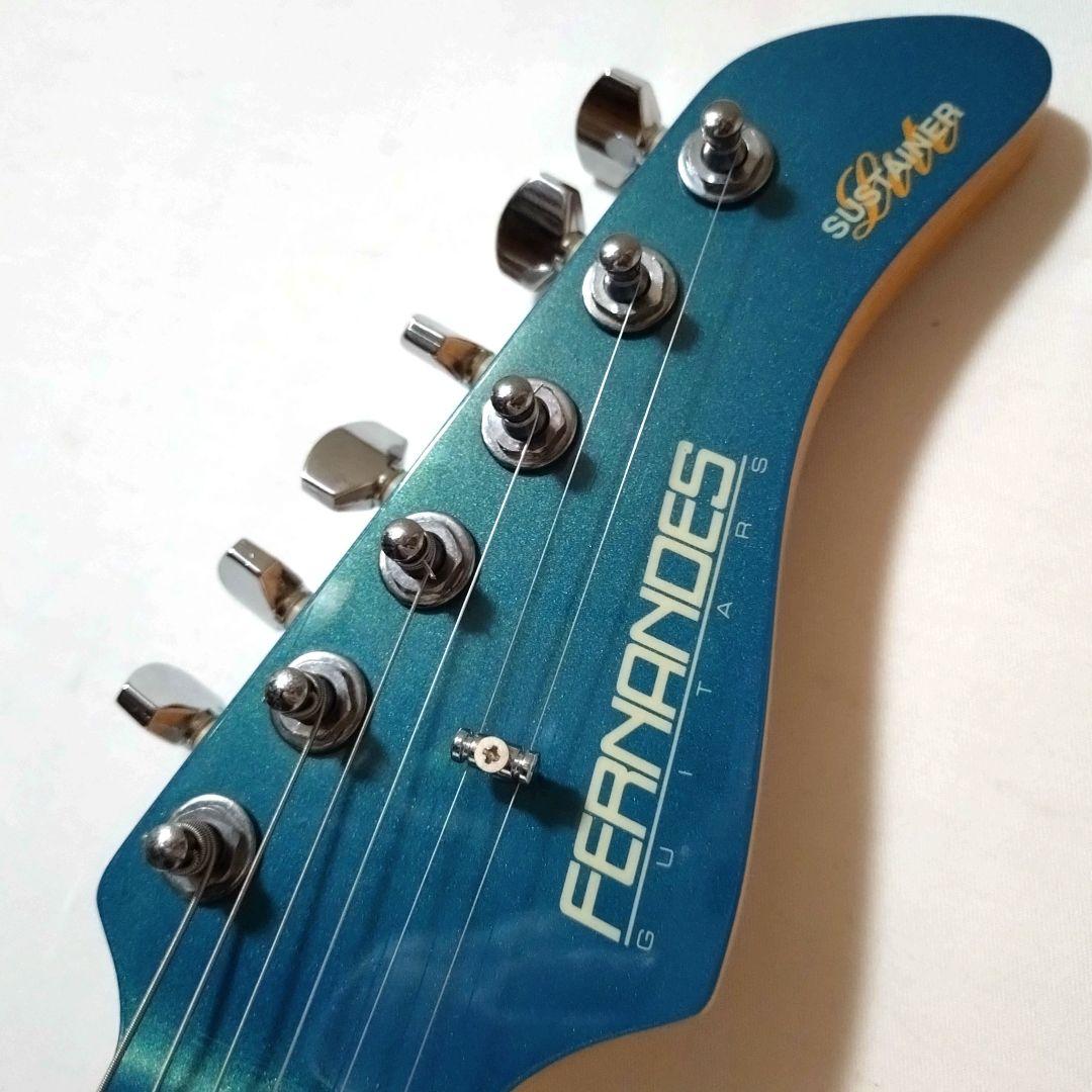 美品　FERNANDES　JG-65S　ジャガータイプ　サスティナーライト搭載