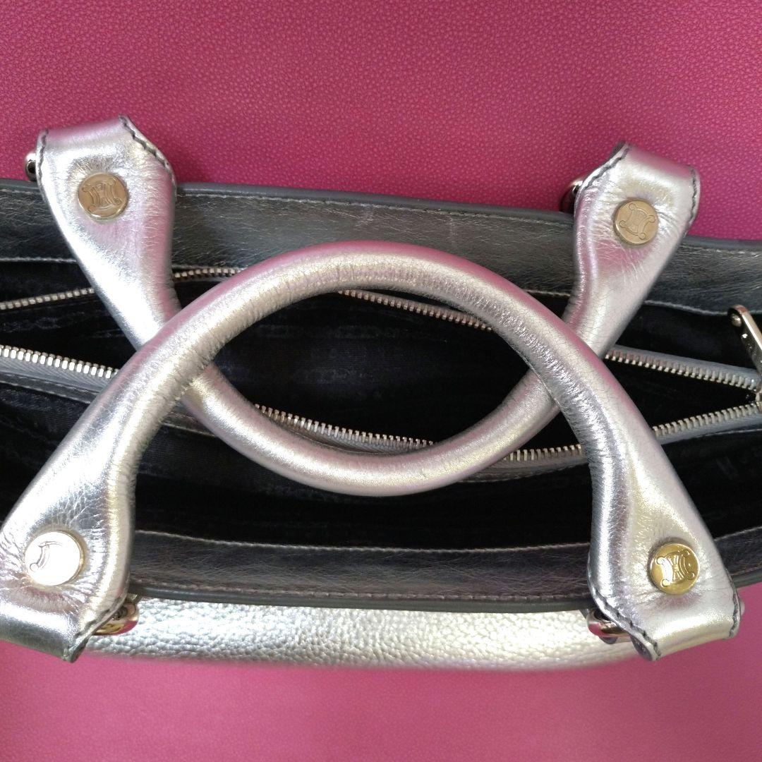 セリーヌ CELINE ブギーバッグ シルバー