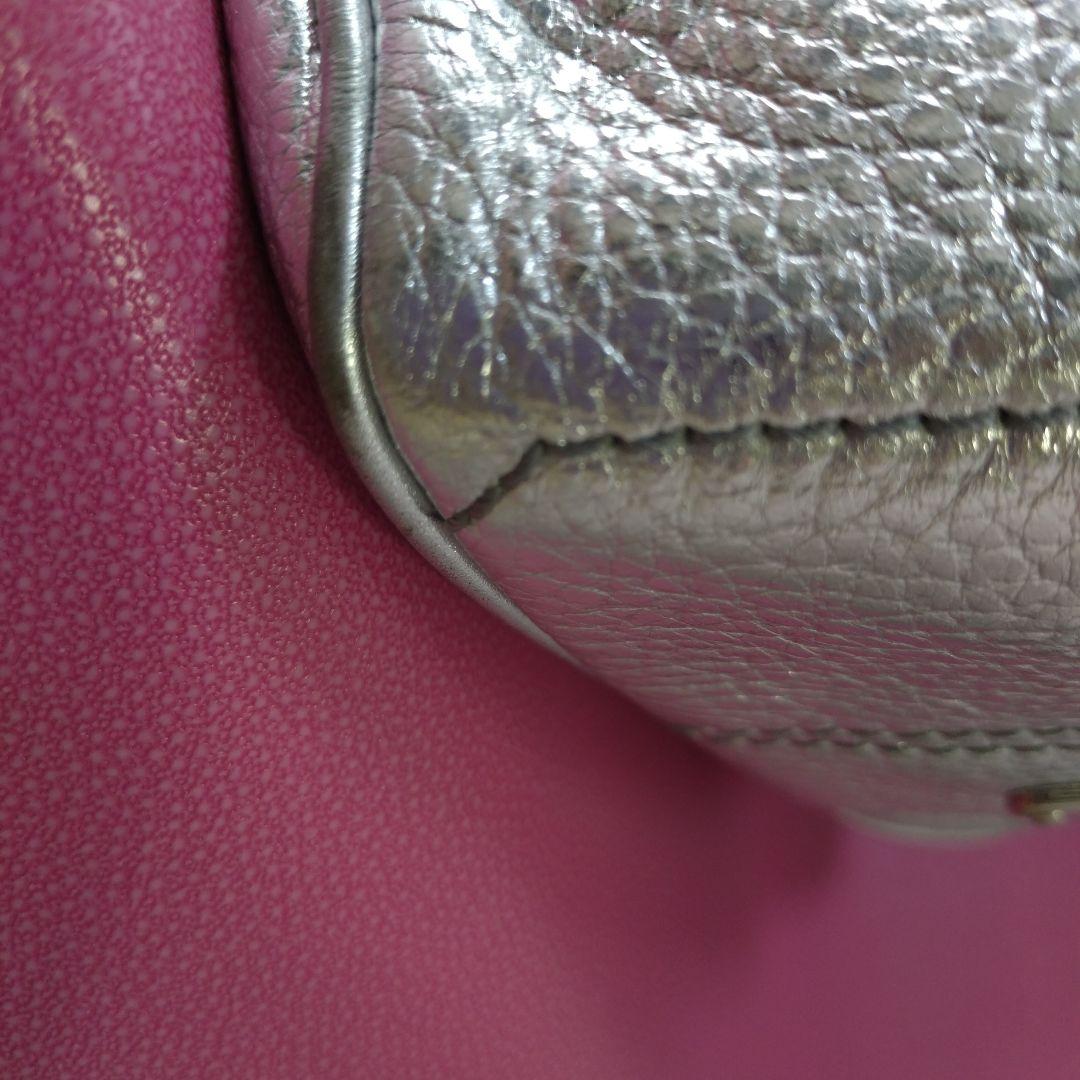 セリーヌ CELINE ブギーバッグ シルバー