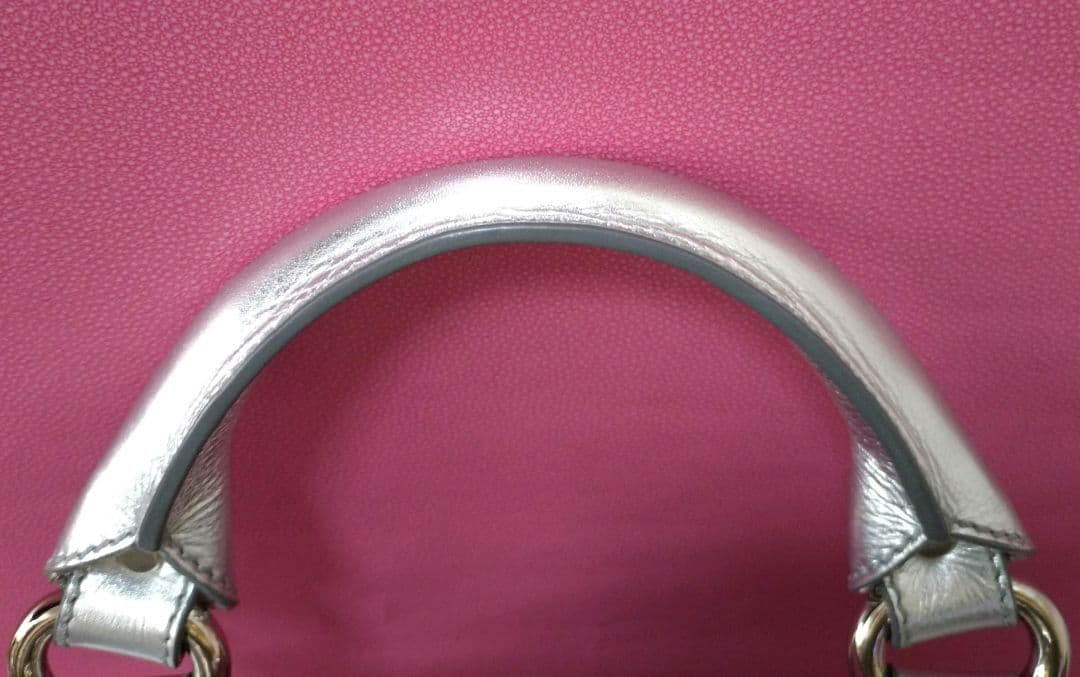 セリーヌ CELINE ブギーバッグ シルバー