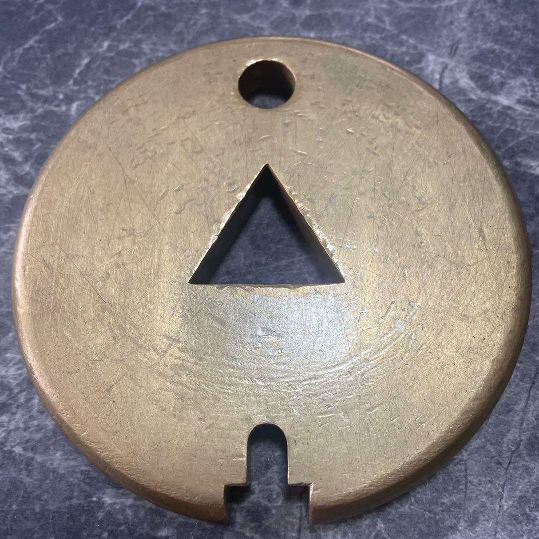 20国鉄タブレット　鉄道廃品　国鉄通票タブレット玉　通票閉塞器　鉄道信号保安装置