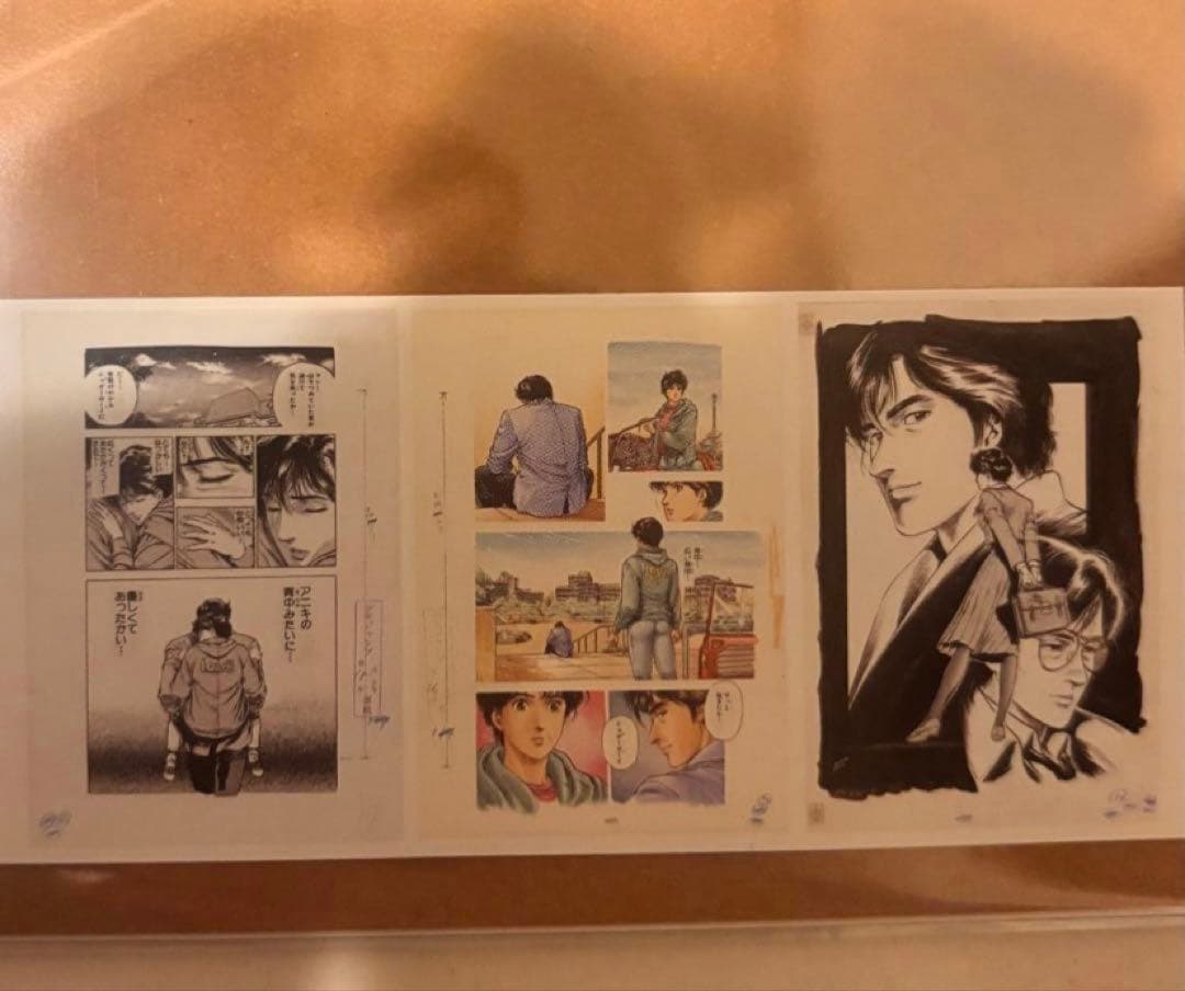 シティーハンター大原画展　複製原画　シュガーボーイ　3Pセット