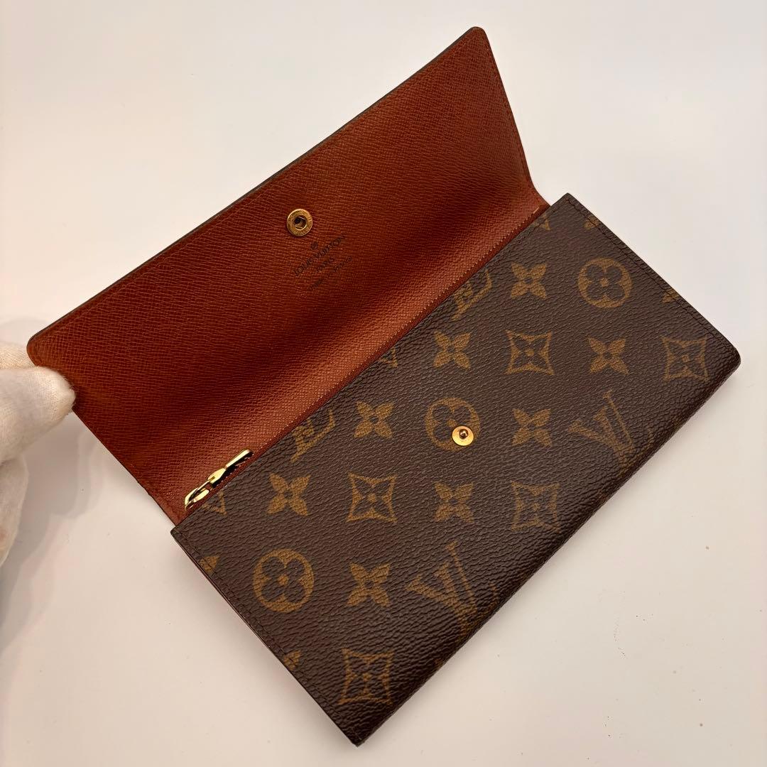 ✨鑑定済み✨ルイヴィトン✨モノグラム✨ポシェット ポルトモネ クレディ 長財布