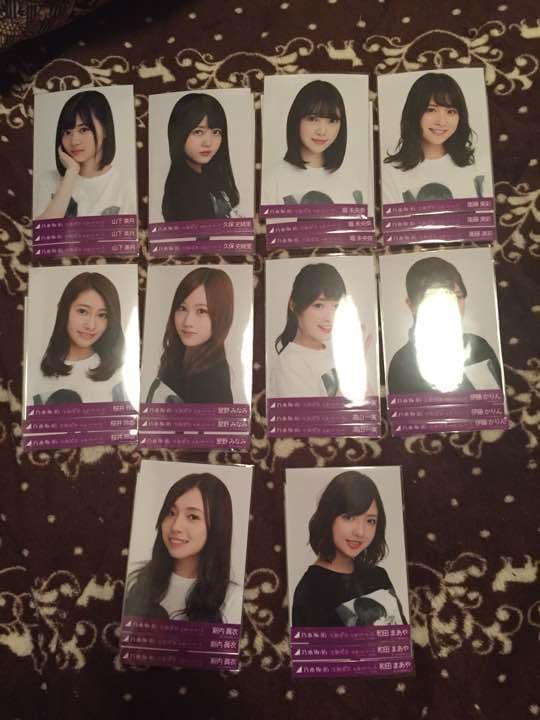 生写真 乃木坂 卒コンT