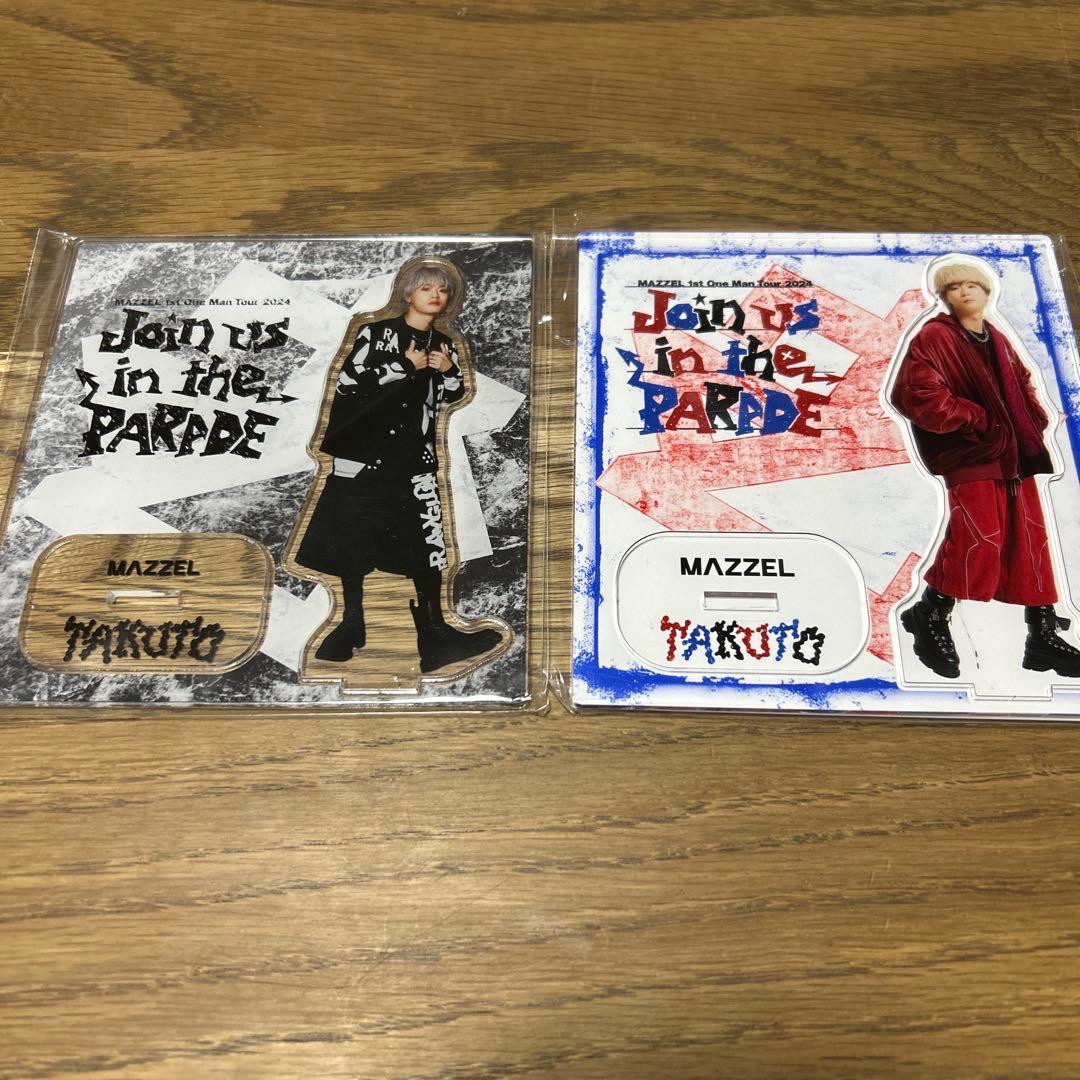 MAZZEL タクト アクスタ Join us in the PARADE