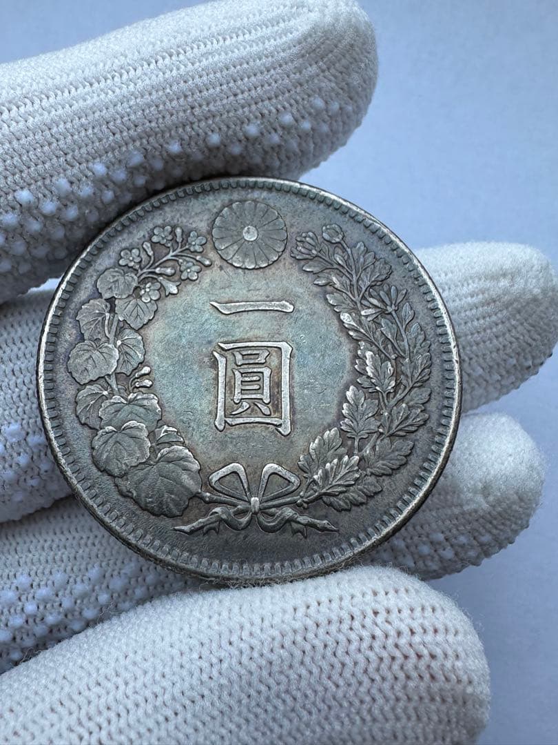 1円銀貨　明治41年 専用出品　特年 超希少　一圓銀貨　一円銀貨　銀貨　本物