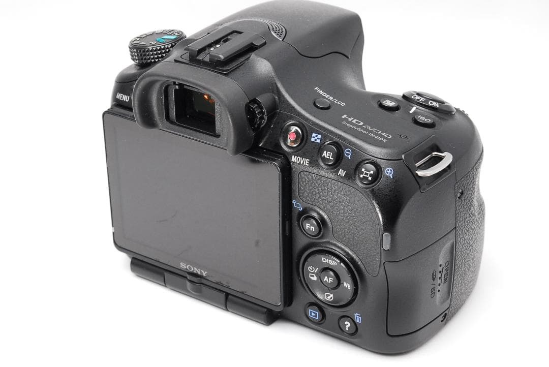 撮影枚数新品級♥ SONY ソニー α65 ♥スマホ転送♥ダブルレンズ