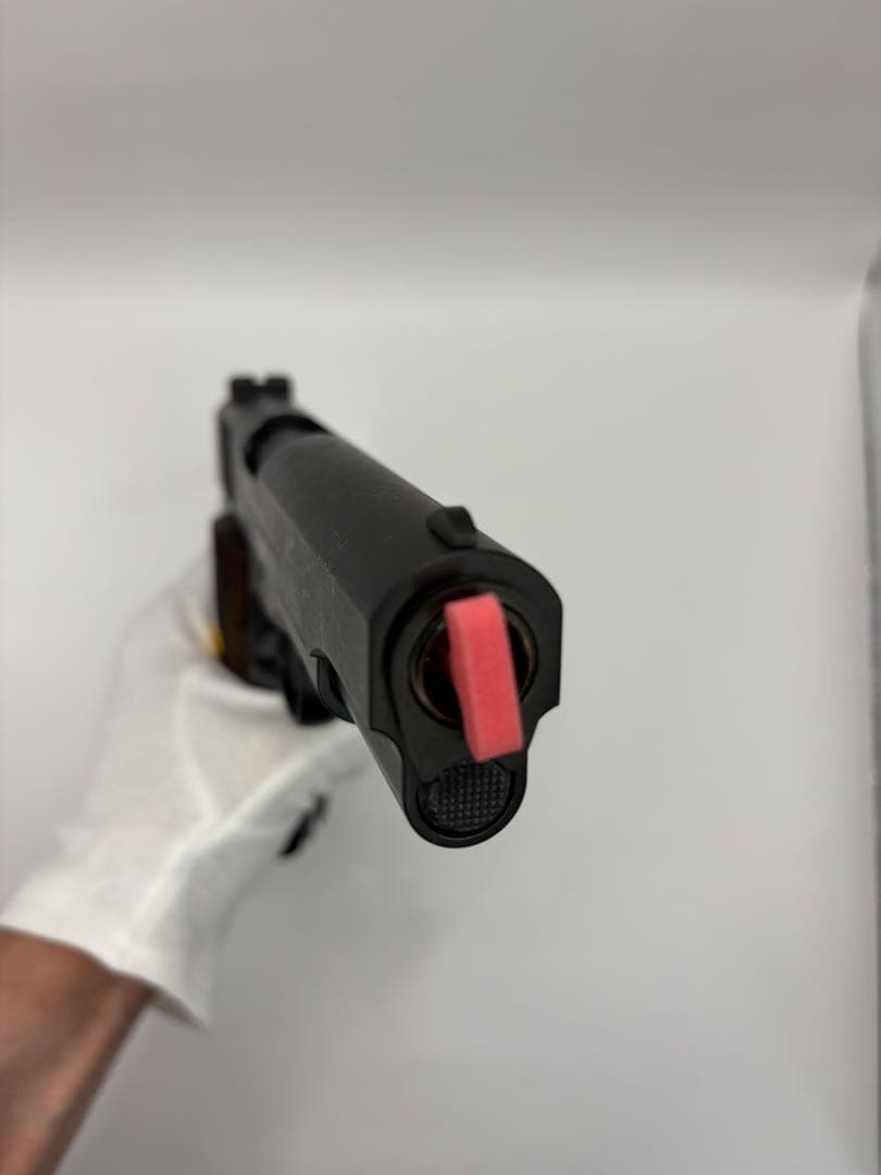 WA コルト MKIVシリーズ70 リアルスチール Ver. 木製スタンド