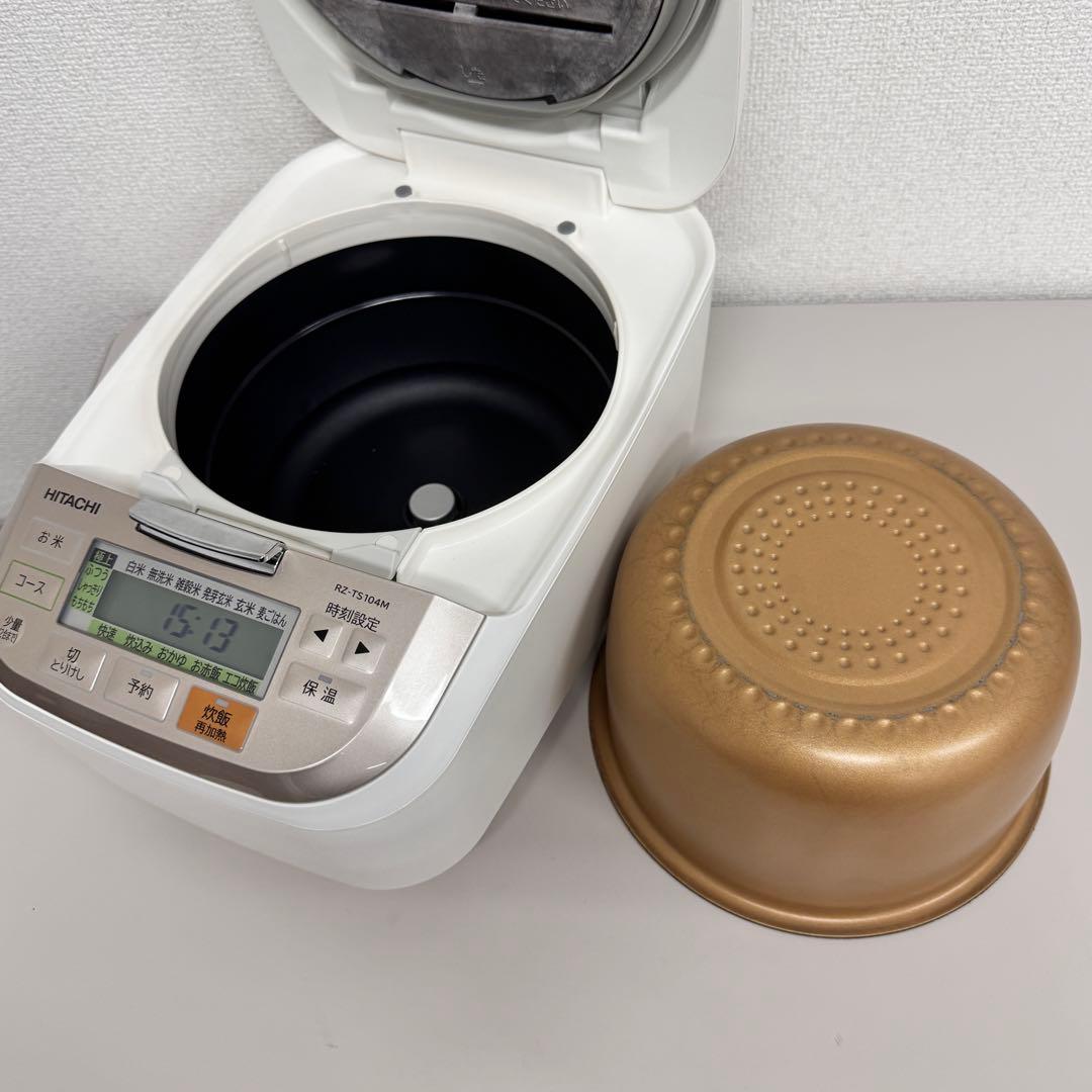 ☆A1757‼️2022年製日立IHジャー炊飯器RZ-TS104M 1.0L 美品