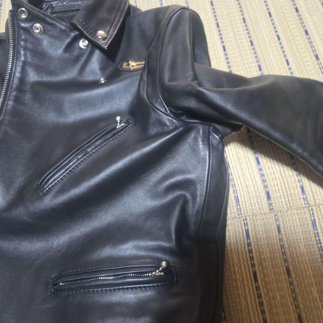 連休限定値下げルイスレザー　サイクロン　ライダース　タイトフィット