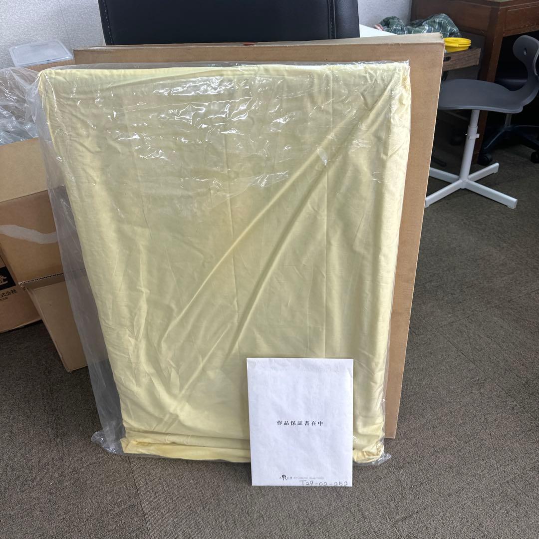 松本零士　宇宙戦艦ヤマト「テレサ銀河への想い」　シルクスクリーン