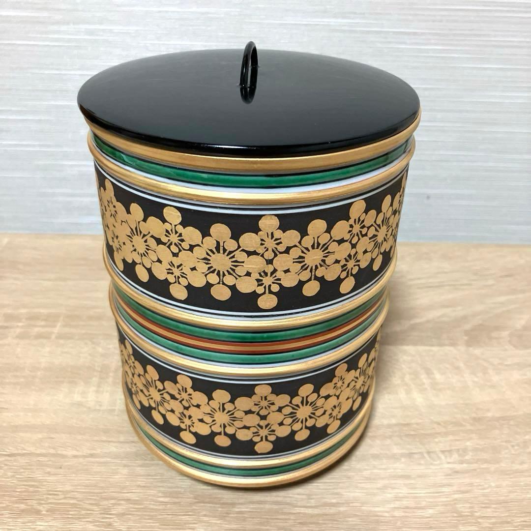 厳島　金　銀　彩　厳島豊之助　陶芸　水指　工芸品　骨董品