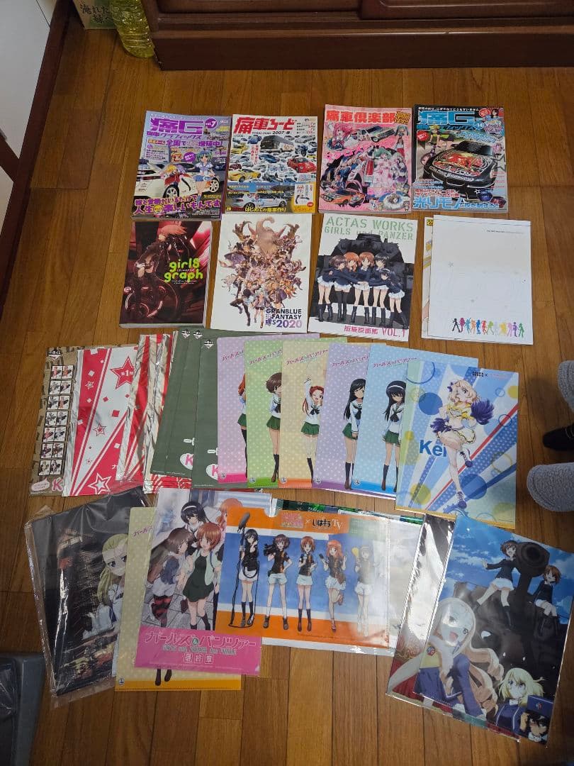値下げ可！ガールズ&パンツァー　アニメキャラクタークリアファイル多数セット