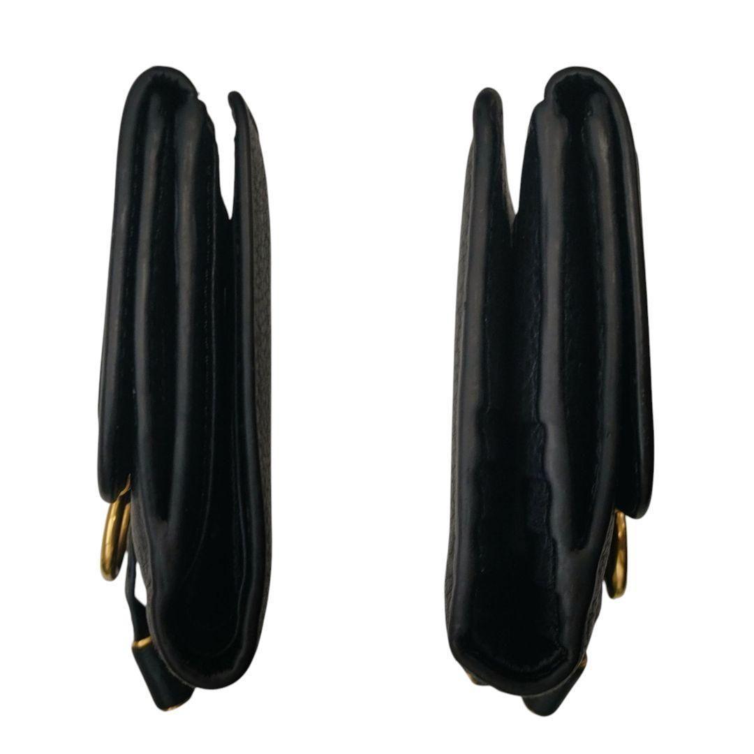 クロエ　二つ折り財布　マーシースクエアウォレット　ブラック　MARCIE