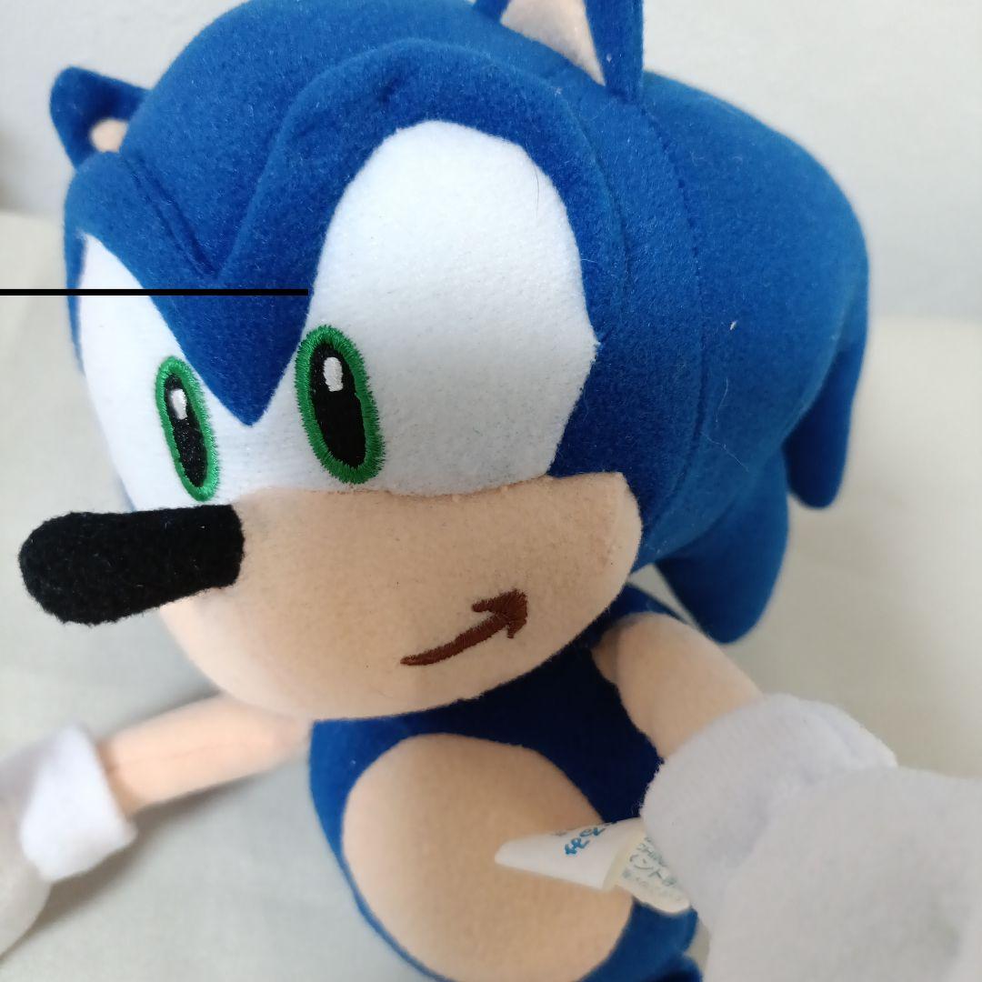 ソニックX　ソニック　ぬいぐるみ　2003年　ソニック・ザ・ヘッジホッグ