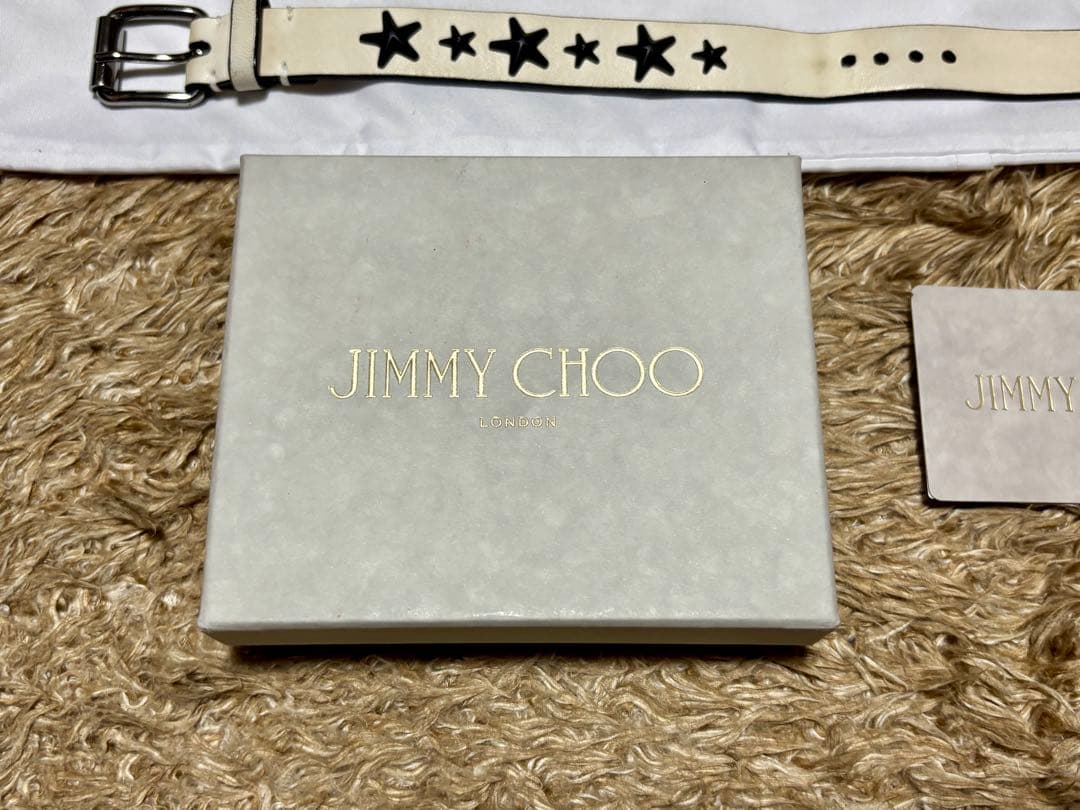 1111　jimmychoo ブレスレット　白　赤　2つセット