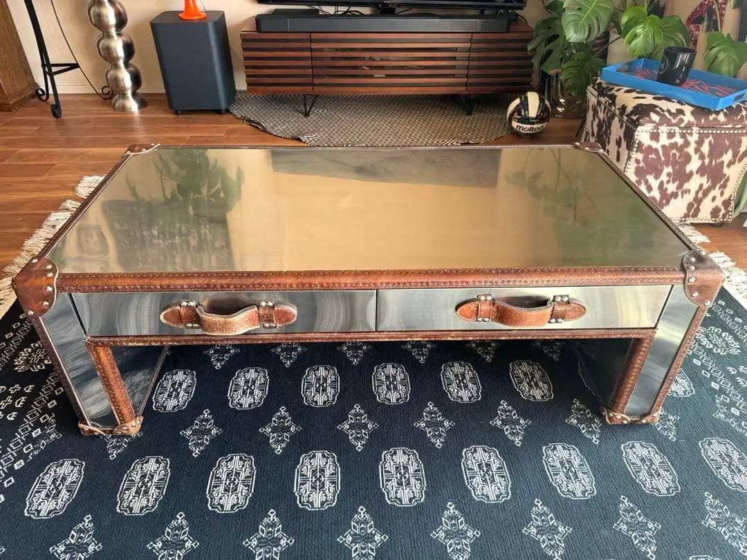 週末値下げ　希少　廃盤　美品　HALO /ハロ　スラブスモールコーヒーテーブル